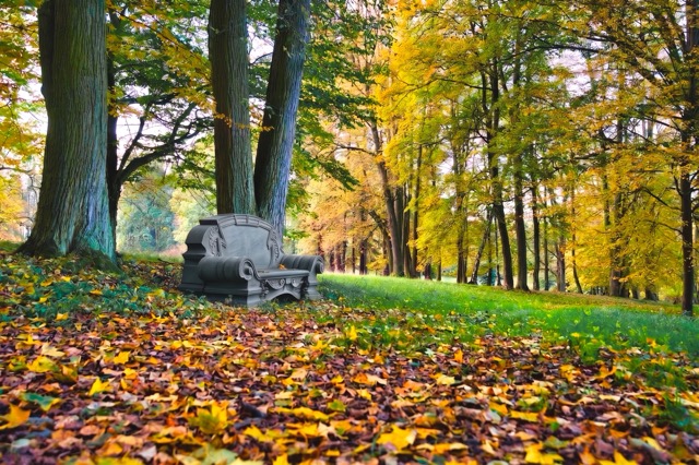 Procházka zámeckým parkem Château Luka